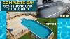 How To Build A Diy Semi Inground Pool Kit From Pool Warehouse Complete Installation Guide
