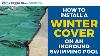 How To Install A Winter Cover On Your Inground Pool Poolsupplies Com