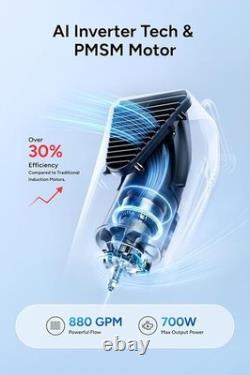 IGarden Portable Pool Swim Jet Machine App Control 5 Hour Runtime 880 GPM