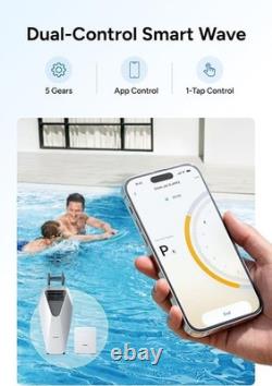 IGarden Portable Pool Swim Jet Machine App Control 5 Hour Runtime 880 GPM