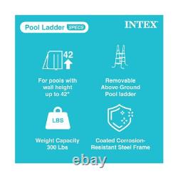 INTEX 26701EH Prism Frame Above Ground Swimming Pool Set 10ft x 30in In