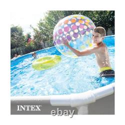 INTEX 26701EH Prism Frame Above Ground Swimming Pool Set 10ft x 30in In