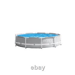 INTEX 26701EH Prism Frame Above Ground Swimming Pool Set 10ft x 30in In
