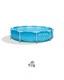 Intex 28207eh Beachside Metal Frame Above Ground Swimming Pool Set 10ft X 30in