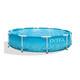 Intex Round Metal Frame 10ft X 30in Above Ground Swimming Pool Set Blue