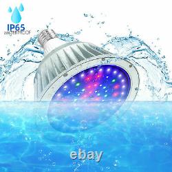 IP65 Waterproof, 12V 40W LED Pool Inground Swimming Light Bulb, RGB White Color