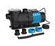 In/above Ground Pool Pump, 3hp With 7860 Gph Swimming Pool Pump, 115v Single S