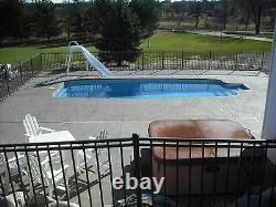 In-Ground Fiberglass Pool Leading Edge Huron Shores Do It Yourself Package