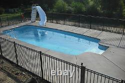 In-Ground Fiberglass Pool Leading Edge Huron Shores Do It Yourself Package