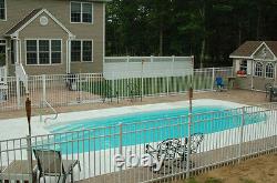 In-Ground Fiberglass Pool Leading Edge Manistique Do It Yourself Package