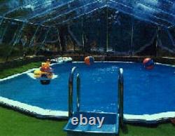 In-Ground Pool Cover Fabrico Sun Dome- 16 FT x 19 FT Dome- USA MADE