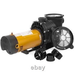 In-Ground Spa 1.75HP Dual Speed High Flow 5,280 GPH 1.5 NPT with Slip-On Fitti