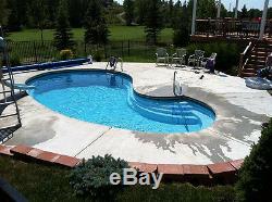 In-Ground Swimming Pool Leading Edge Crystal Bay Do It Yourself Package