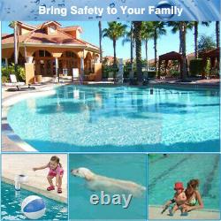 In Ground Swimming Pool Safety Alarm System Detector Children Pets Anti Downing