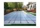In-ground Swimming Pool Safety Cover 2-ply Rectangle Polypropylene Blue Mesh