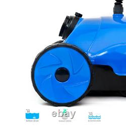 In-Ground Water Bots Above Swimming Pool Rover Robotic Floor Vacuum Cleaner Blue