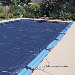 In The Swim Blue 25' x 45' Rectangle Inground Winter Cover Economy 8 Year