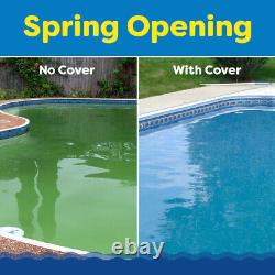 In The Swim Blue 25' x 45' Rectangle Inground Winter Cover Economy 8 Year