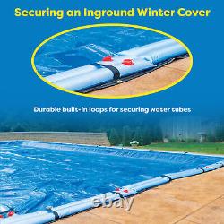 In The Swim Blue 25' x 45' Rectangle Inground Winter Cover Economy 8 Year