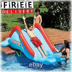 Inflatable Water Slide 40 x 98 x 68 Swimming Pool Commercial Inground Kid Fun