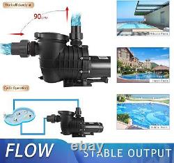 Inground/Above Ground Swimming Pool Pump Single Speed 1.5HP Swimming pool pumps