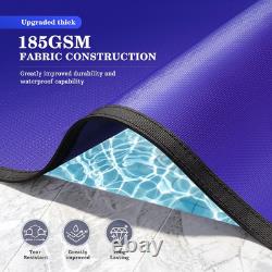 Inground Pool Cover, Fits 32X16Ft Rectangular Winter Swimming Pools
