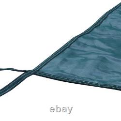 Inground Pool Cover Safety Fits Rectangle Swimming Pool Mesh Solid Pool