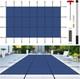 Inground Pool Cover Safety Fits Rectangle Swimming Pool, Mesh Solid Pool Cover F