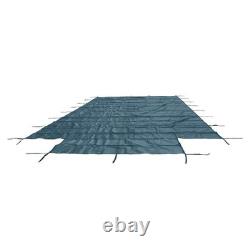 Inground Pool Safety Cover Fits 18X36Ft With 4X8Ft Center Step Rectangular Pools