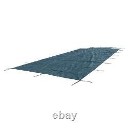 Inground Pool Safety Cover Fits 18X36Ft With 4X8Ft Center Step Rectangular Pools