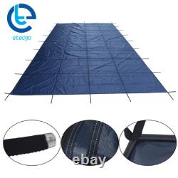 Inground Pool Safety Cover For 18' x 36' Rectangle Blue For Children/Pets Care