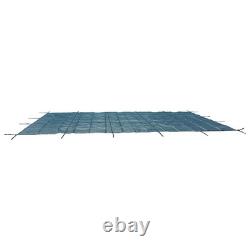 Inground Pool Safety Cover In-Ground Winter Cover For 16' × 30' Rectangle Green