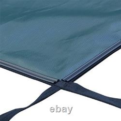 Inground Pool Safety Cover In-Ground Winter Cover For 16' × 30' Rectangle Green