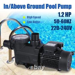 Inground Pool Swimming Pool Pump 3 HP Pump 220V/240V Self-Priming with Filter