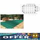 Inground Pool Winter Safety Cover & Center Step 16x32 Ft Swimming Pool Cover