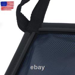 Inground Swimming Pool 18' × 34' Rectangle Safety Pool Covers Blue Mesh