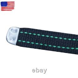 Inground Swimming Pool 18×34ft Rectangle Safety Cover Green Mesh WithCenter Step