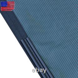 Inground Swimming Pool 18×34ft Rectangle Safety Pool Cover Green Mesh For 16×32