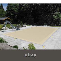 Inground Swimming Pool Cover Rectangle Frame Winter Pool Cover Safety Heavy Duty