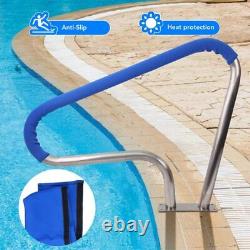 Inground Swimming Pool Handrail Rustproof Stainless Steel Stair Grab Hand Rail