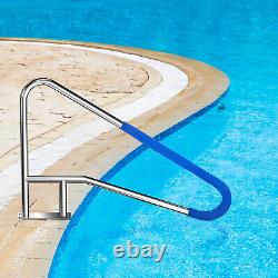 Inground Swimming Pool Handrail Stainless Steel Pool Stair Grab Ladder Hand Rail