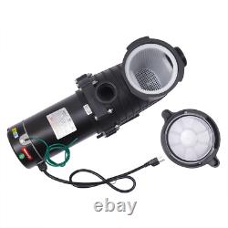 Inground Swimming Pool Pump Motor 110-120v Filter Pump 1.5hp 6000gph With Strainer