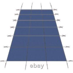 Inground Swimming Pool Safety Cover 16' x 32' Rectangle withHardware High Strength