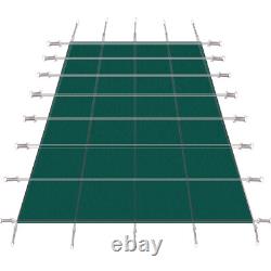 Inground Swimming Pool Safety Cover 18' x 36' Rectangle Hardware Included
