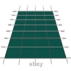 Inground Swimming Pool Safety Cover 18' x 36' Rectangle Hardware Included