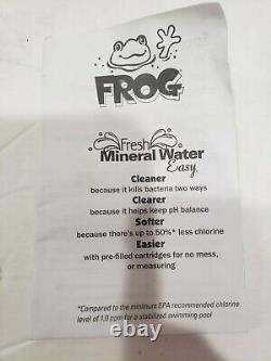 Instant Frog Mineral Sanitizer for Inground Swimming Pool Up to 25,000 Gal NEW
