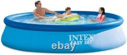 Intex 12ft X 30in Easy Set Above Ground Swimming Pool Set with Filter Pump NEW