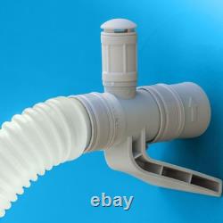 Intex 15'x42 Round Inflatable Outdoor Above Ground Swimming Pool Set(Open Box)