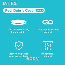 Intex 15ft x 42in Prism Frame Above Ground Swimming Pool Set with Debris Cover