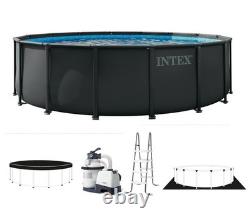 Intex 16ft X 48in Ultra XTR Above Ground Swimming Pool Set with Sand Filter Pump
